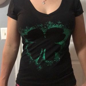 St Patrick’s day shirt.